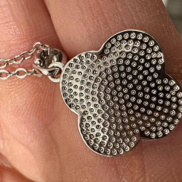 Neiman Marcus 18k Gold Plated Clover Necklace - Picture 5 of 6